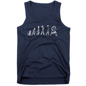 Guitar Evolution Funny Guitarist Player Musician Tank Top