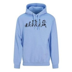 Guitar Evolution Funny Guitarist Player Musician Unisex Surf Hoodie