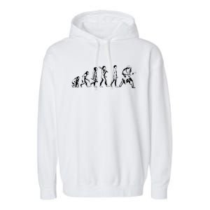 Guitar Evolution Funny Guitarist Player Musician Garment-Dyed Fleece Hoodie