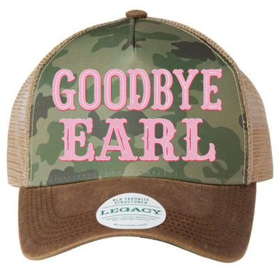 Goodbye Earl Funny Sayings Cow Country Western Concert Legacy Tie Dye Trucker Hat