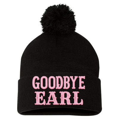 Goodbye Earl Funny Sayings Cow Country Western Concert Pom Pom 12in Knit Beanie