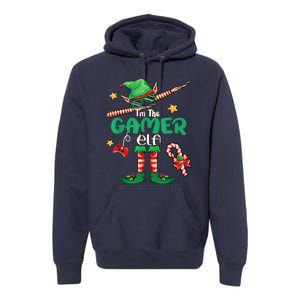 Gamer Elf Family Matching Group Christmas Squad Premium Hoodie