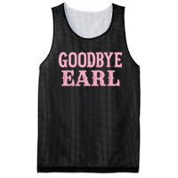 Goodbye Earl Funny Sayings Cowgirls Country Western Concert Mesh Reversible Basketball Jersey Tank