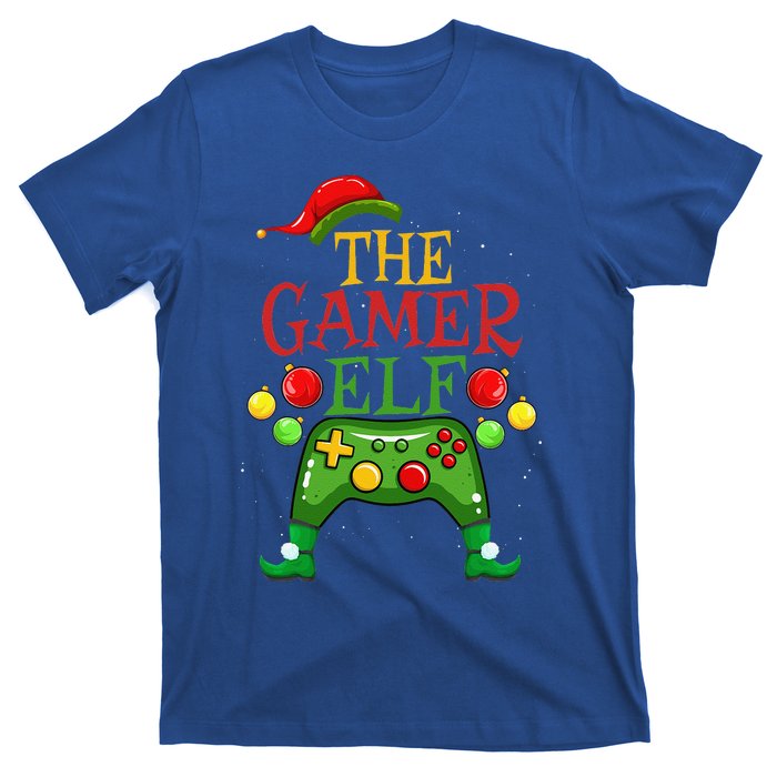 Gamer ELF Family Matching Christmas Funny Gaming Pajama PJ Gift T-Shirt