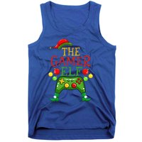 Gamer ELF Family Matching Christmas Funny Gaming Pajama PJ Gift Tank Top