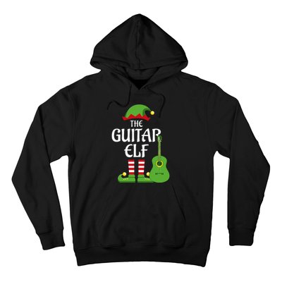 Guitar Elf Family Matching Group Christmas Hoodie