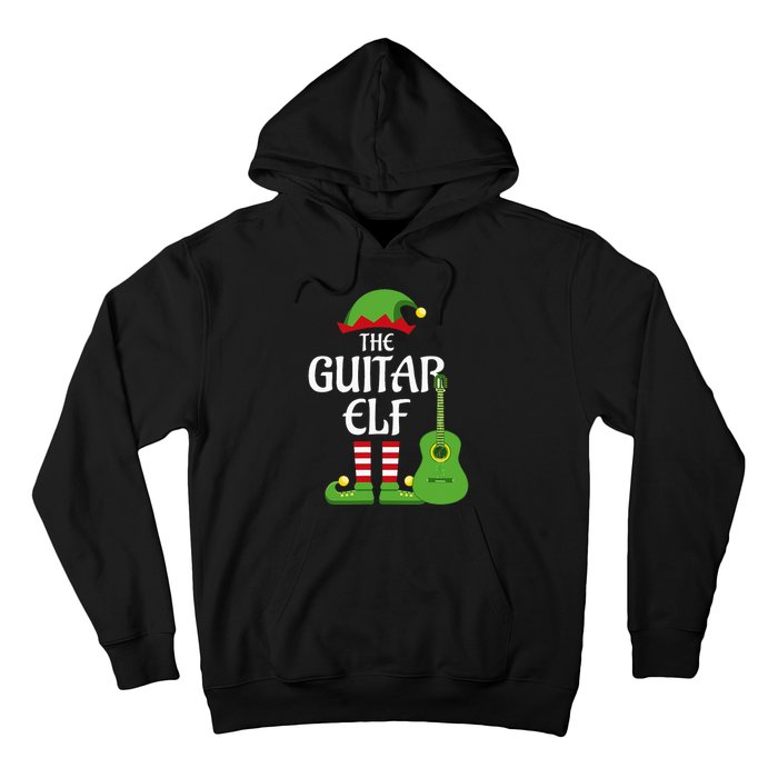 Guitar Elf Family Matching Group Christmas Hoodie