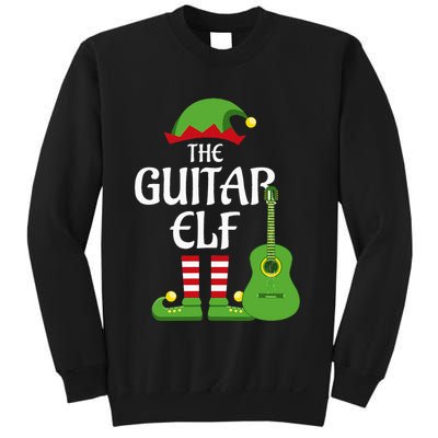 Guitar Elf Family Matching Group Christmas Sweatshirt