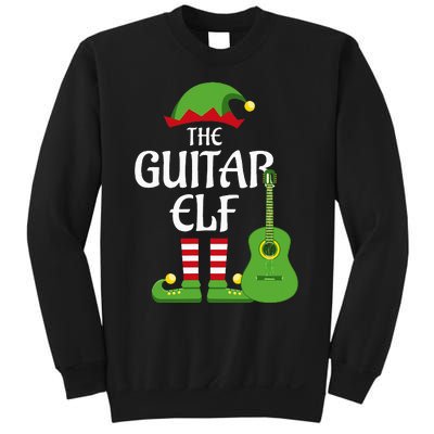 Guitar Elf Family Matching Group Christmas Sweatshirt