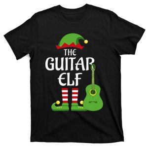 Guitar Elf Family Matching Group Christmas T-Shirt