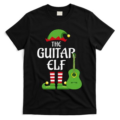 Guitar Elf Family Matching Group Christmas T-Shirt