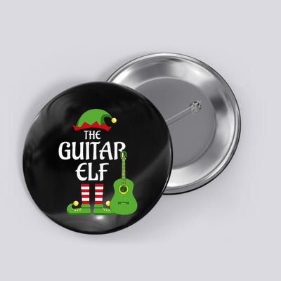 Guitar Elf Family Matching Group Christmas Button