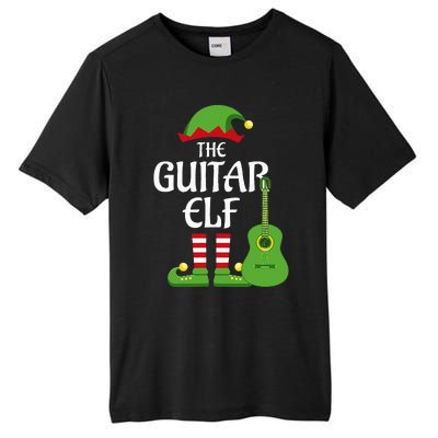 Guitar Elf Family Matching Group Christmas Tall Fusion ChromaSoft Performance T-Shirt