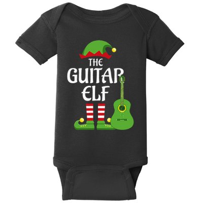 Guitar Elf Family Matching Group Christmas Baby Bodysuit