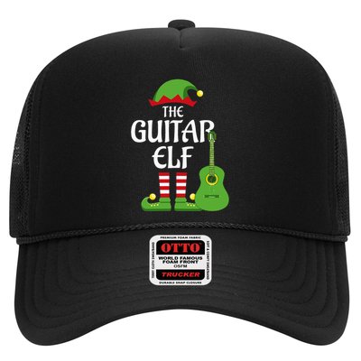 Guitar Elf Family Matching Group Christmas Trucker Hat