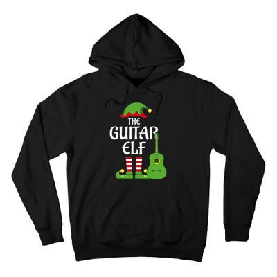 Guitar Elf Family Matching Group Christmas Tall Hoodie