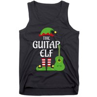 Guitar Elf Family Matching Group Christmas Tank Top