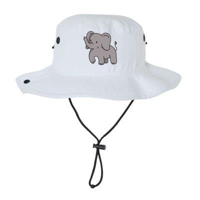 Grey Elephant For Elephant Fans And Mammoth Friends Gift Legacy Cool Fit Booney Bucket Hat