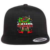 Gamer Elf Family Matching Group Christmas Video Game Xmas  Flatbill Hat