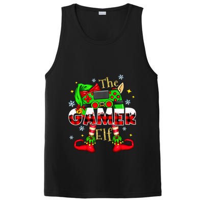 Gamer Elf Family Matching Group Christmas Video Game Xmas  PosiCharge Competitor Tank