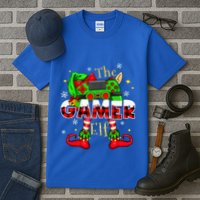 Gamer Elf Family Matching Group Christmas Video Game Xmas  Tall T-Shirt