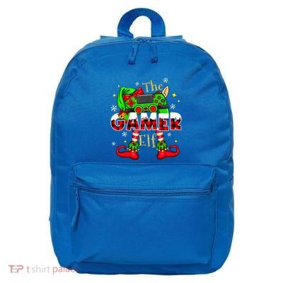 Gamer Elf Family Matching Group Christmas Video Game Xmas  16 in Basic Backpack