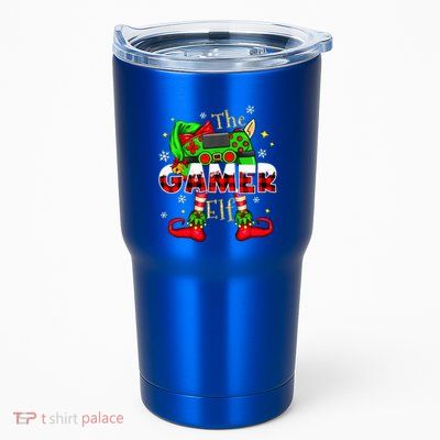 Gamer Elf Family Matching Group Christmas Video Game Xmas  Tumbler