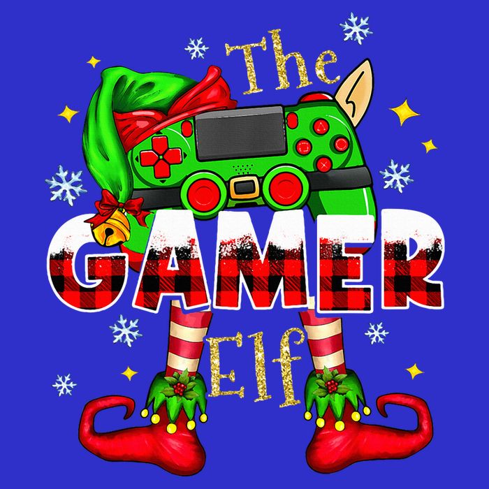 Gamer Elf Family Matching Group Christmas Video Game Xmas  Baby Bodysuit