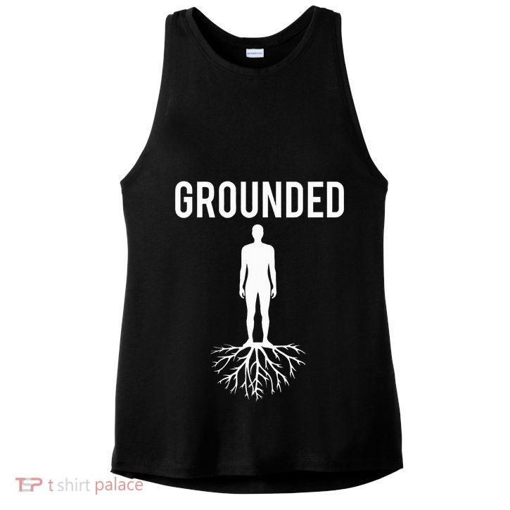 Grounded Earthing Ladies PosiCharge Tri-Blend Wicking Tank