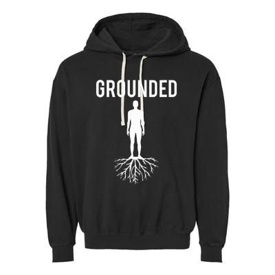 Grounded Earthing Garment-Dyed Fleece Hoodie