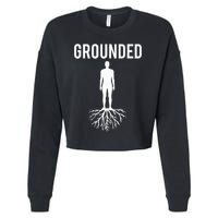 Grounded Earthing Cropped Pullover Crew