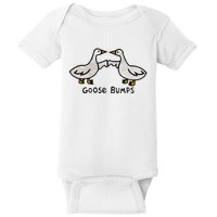 Goose Embroidered Goose Bumps Silly Goose Baby Bodysuit