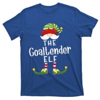 Goaltender Elf Group Christmas Funny Pajama Party Great Gift T-Shirt