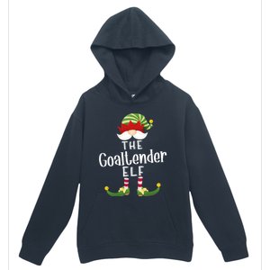 Goaltender Elf Group Christmas Funny Pajama Party Great Gift Urban Pullover Hoodie