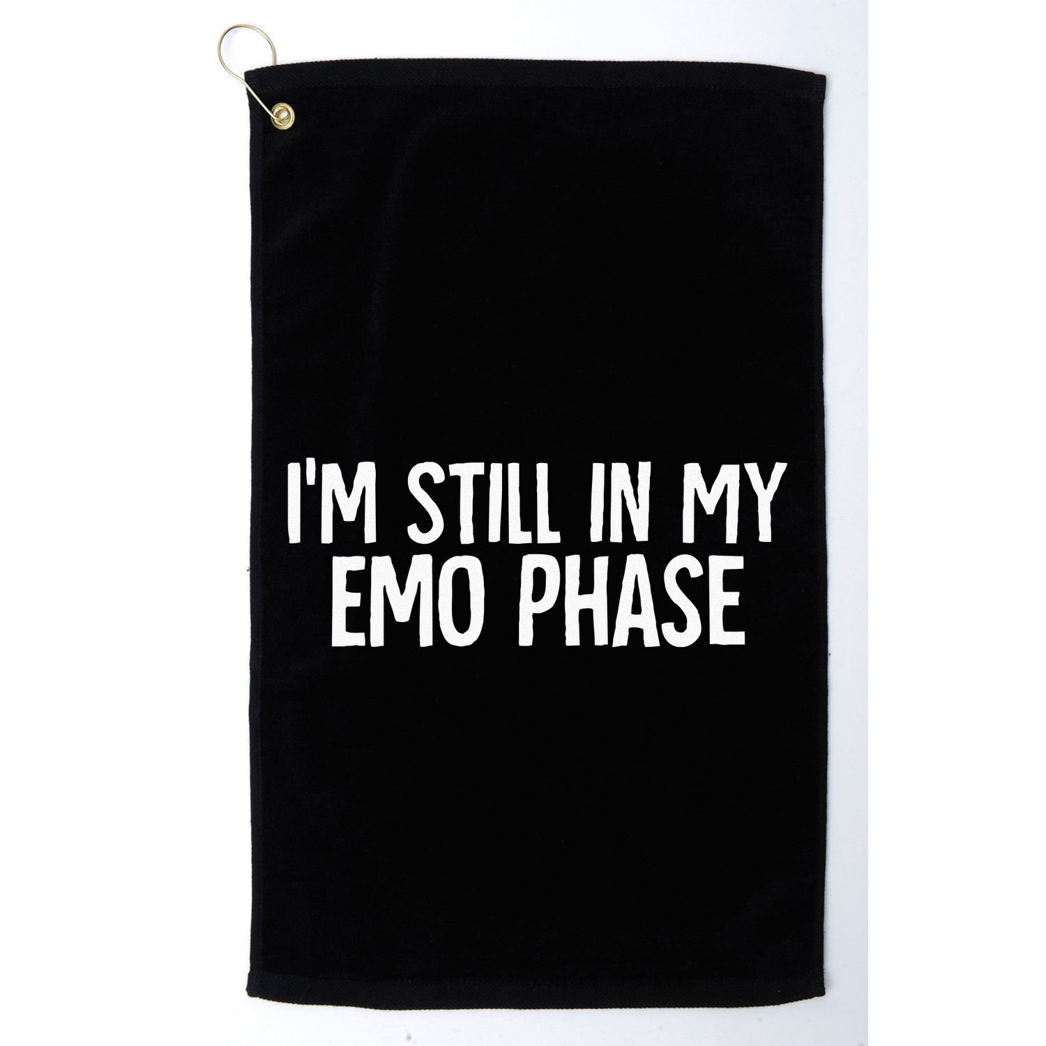 Gothic Emo Golf Towel