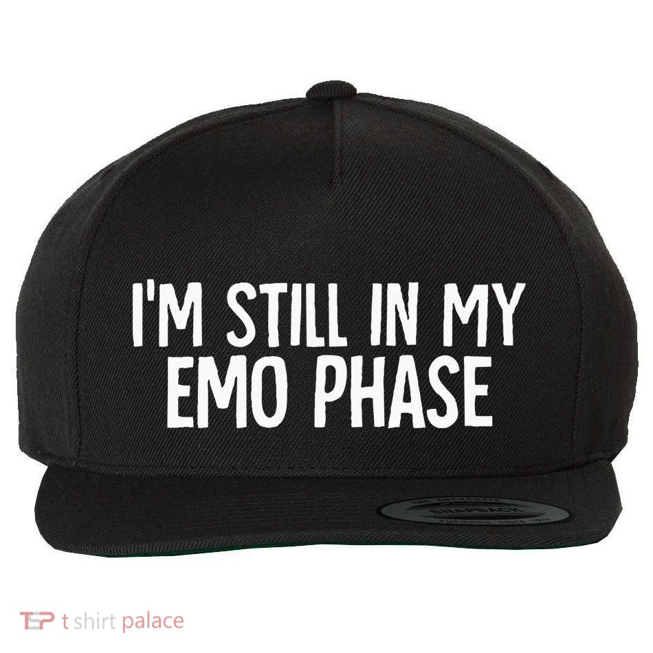 Gothic Emo Wool Snapback Cap