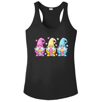 Gnome Easter Gift Gnomes Eggs Hunting Gift Ladies PosiCharge Competitor Racerback Tank