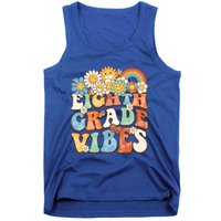 Groovy Eighth Grade Vibes Retro Teacher First Day Of School Gift Tank Top