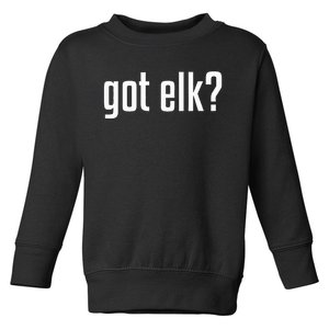 Got Elk Got Elk Toddler Sweatshirt