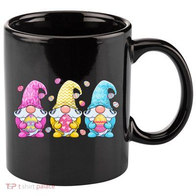 Gnome Easter Gift Gnomes Eggs Hunting Gift 11oz C Handle Ceramic Mug