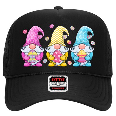 Gnome Easter Gift Gnomes Eggs Hunting Gift Trucker Hat