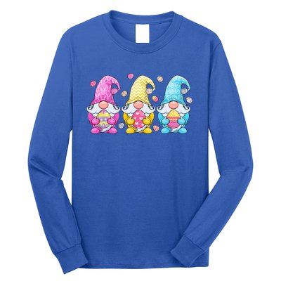 Gnome Easter Gift Gnomes Eggs Hunting Gift Long Sleeve Shirt