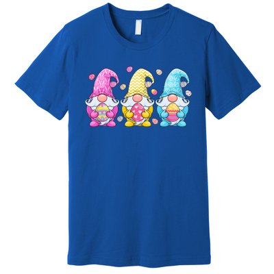 Gnome Easter Gift Gnomes Eggs Hunting Gift Premium T-Shirt