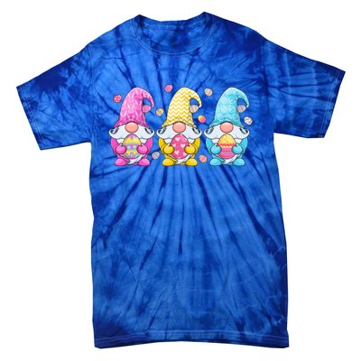 Gnome Easter Gift Gnomes Eggs Hunting Gift Tie-Dye T-Shirt