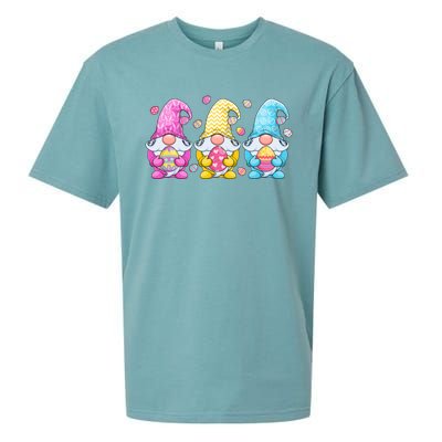 Gnome Easter Gift Gnomes Eggs Hunting Gift Sueded Cloud Jersey T-Shirt