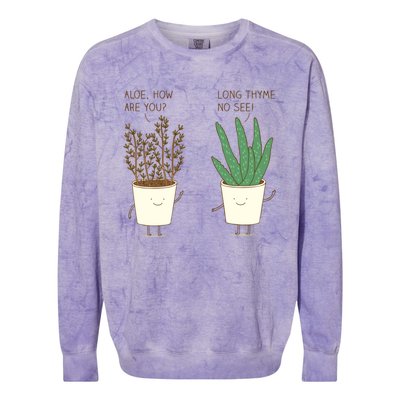 Garden Etiquette Colorblast Crewneck Sweatshirt