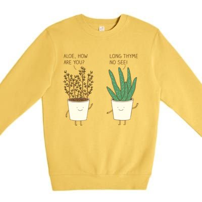 Garden Etiquette Premium Crewneck Sweatshirt