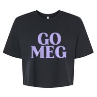 Get Em Glo Go Meg Bella+Canvas Jersey Crop Tee