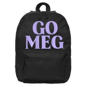 Get Em Glo Go Meg 16 in Basic Backpack