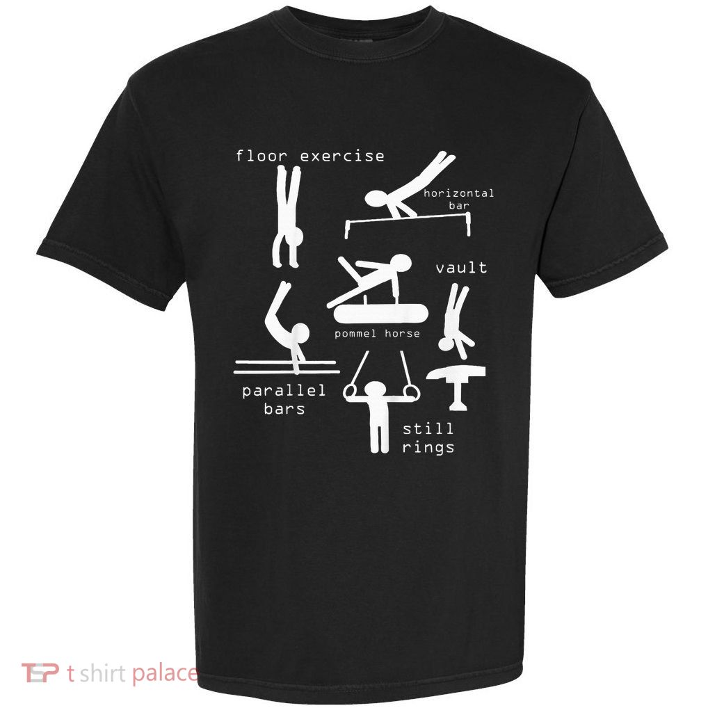 Gymnastics Events Garment-Dyed Heavyweight T-Shirt